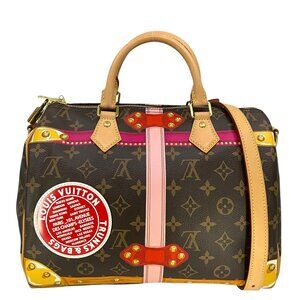 Louis Vuitton Monogram Summer Trunks Speedy 30